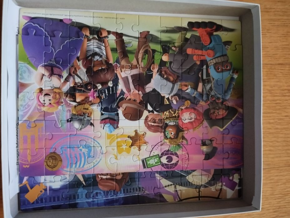2 puzzles filme Playmobil