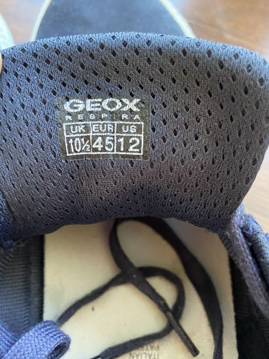 Skorzane Snikersy Geox