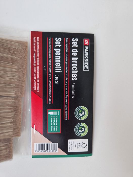 Conjunto de trinchas de pintura