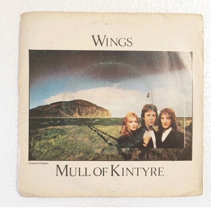 Wings Mull Of Kintyre Disco VINIL Single 7" 45 RPM PT 1977 Parlophone