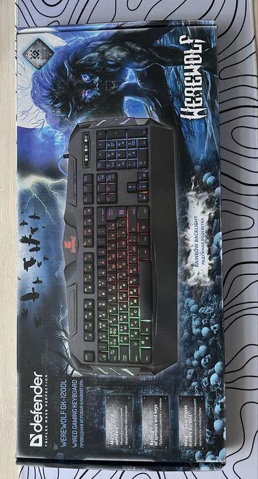 Ігрова клавіатура з підсвіткою