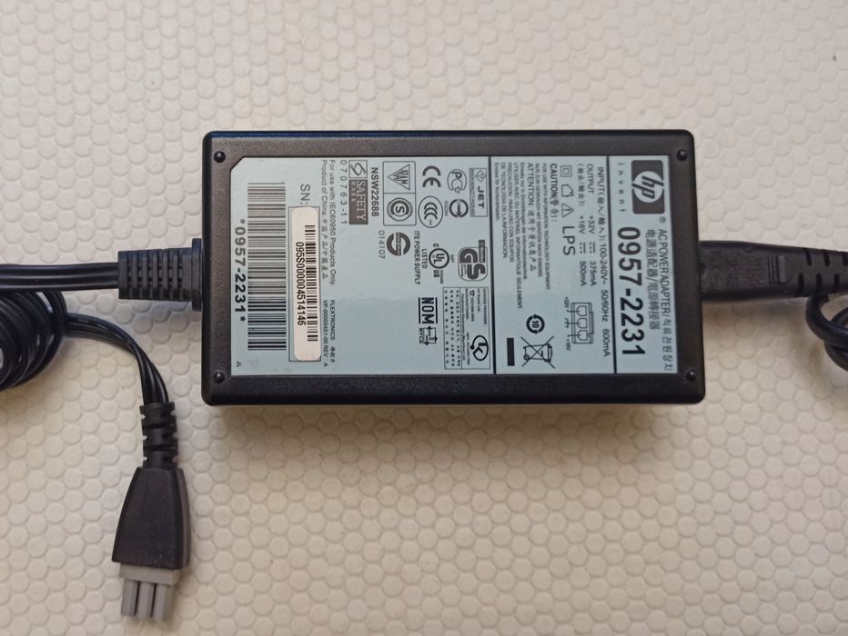 HP Multi-function Printer Chargers 0957+2231 and Others64739004963329122