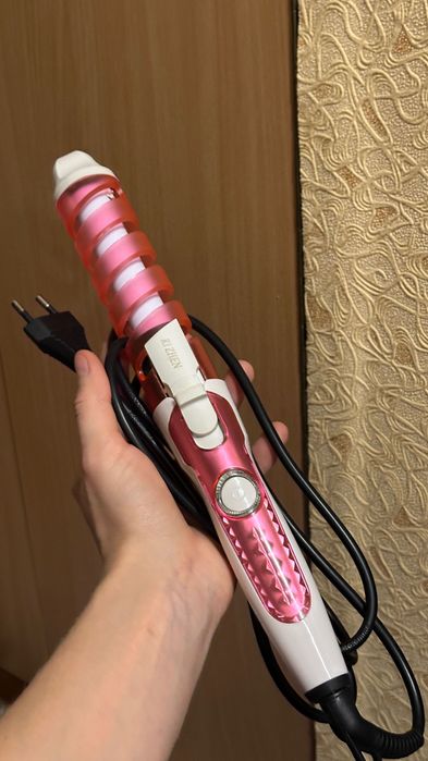 спіральна плойка Rizhen RZ-118 Original size professional hair curler.