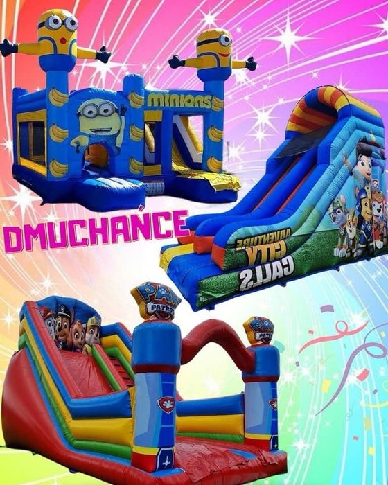 Wynajem zjeżdzalni dmuchanych