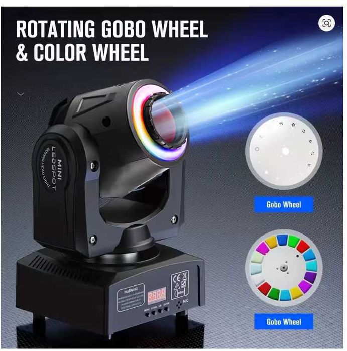 Robot Moving Head 80w Luz DMX
