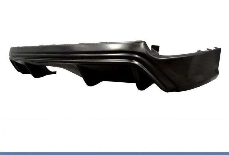 DIFUSOR TRASEIRO FORD FOCUS MK3 2015-2018 PRETO ABS