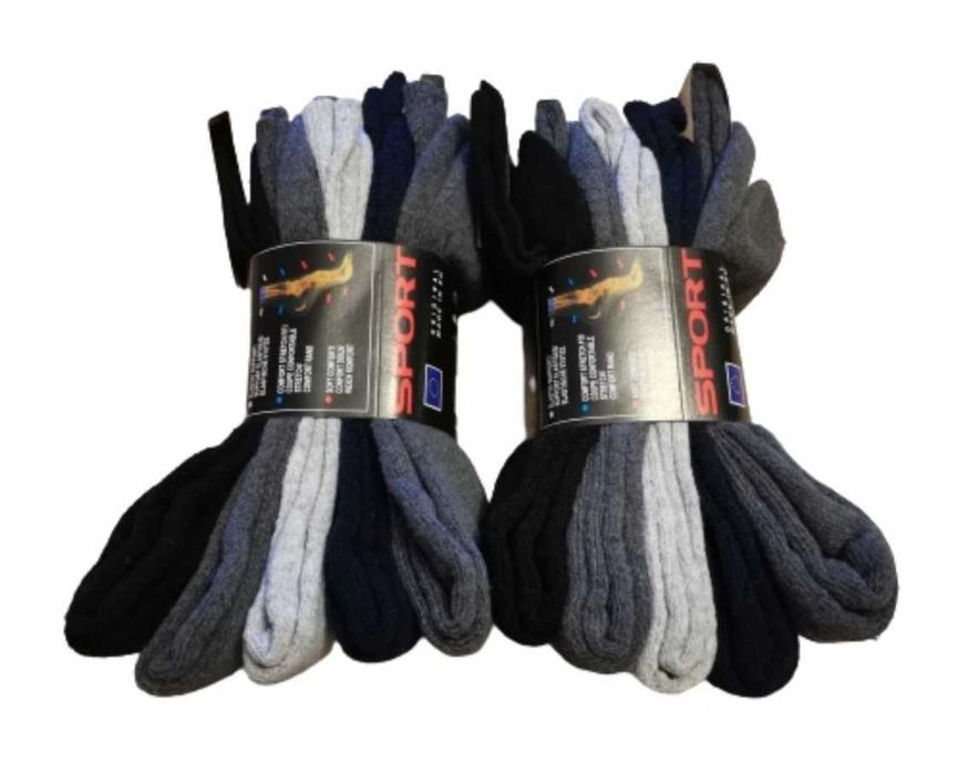 10x Skarpety frotta rozmiar 39-42 lub 43 -46