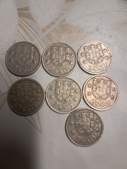 Moedas antigas..
