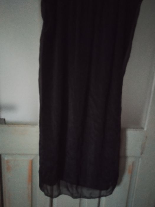 Czarna sukienka z podszewką