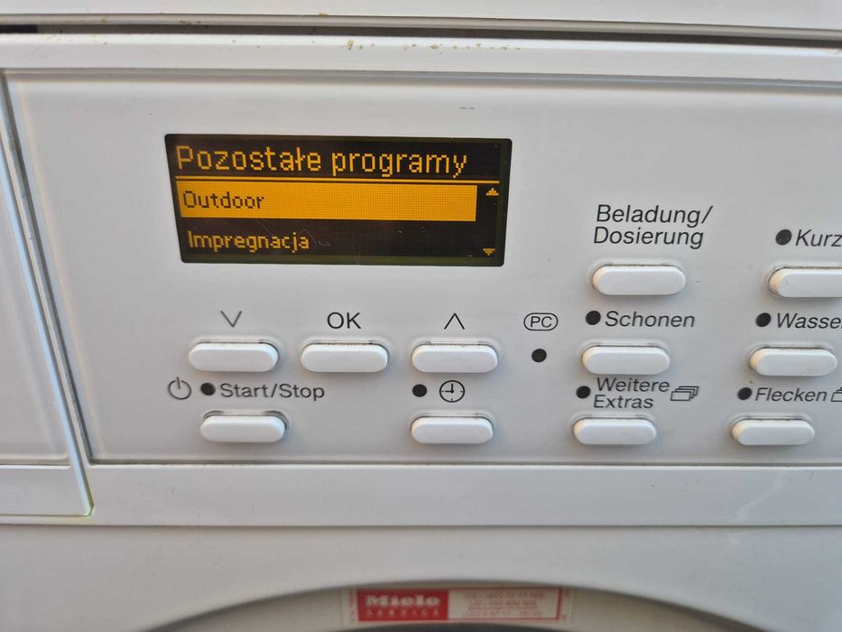 PRALKO-SUSZARKA MIELE WT 2780 Plaster Miodu PL Menu 1600obr.wir