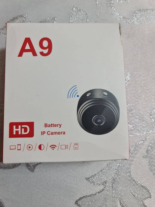 Mini camara de segurança a bateria