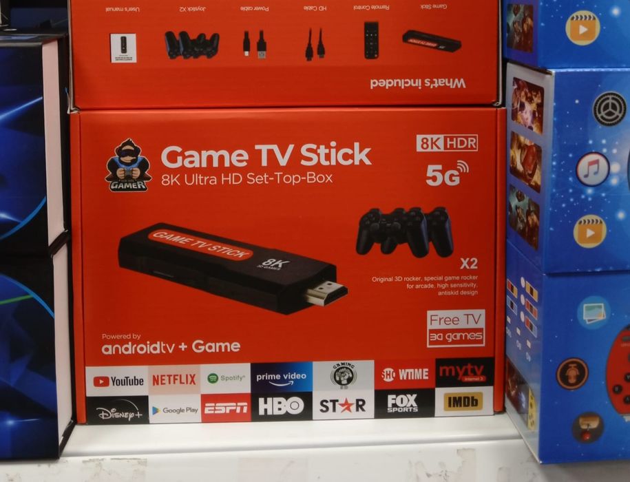 Game TV Stick 8K Ultra HD Set-Top-Box
