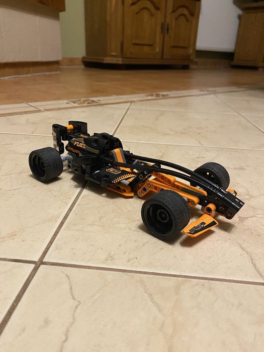 Lego Technic 42026 Czarny Zdobywca Dróg Formuła Bolid Pull Back Unikat