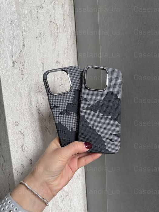 Чохол Carbon Magsafe iPhone 16 Pro Max чехол айфон 16 про карбон