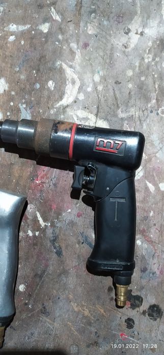 3/8" Обратно-пневматическая дрель шуруповерт M7 RA-811