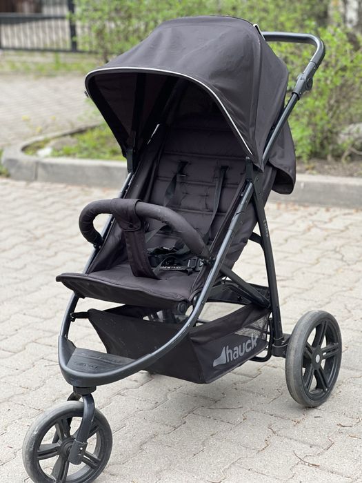 Wózek spacerowy trójkołowy duże koła