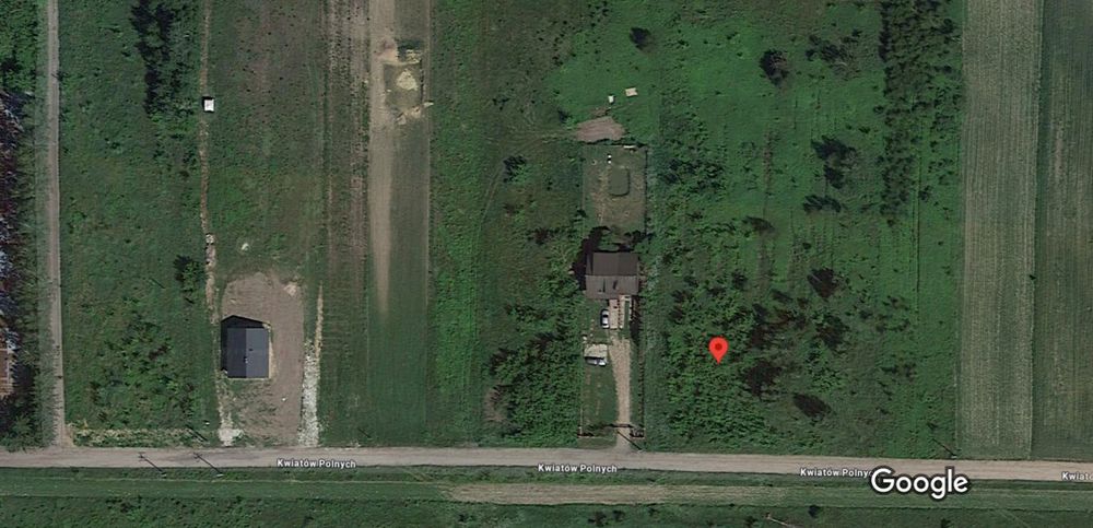 Sprzedaż działka budowlana -1200 m2 w miejscowości Zawodne