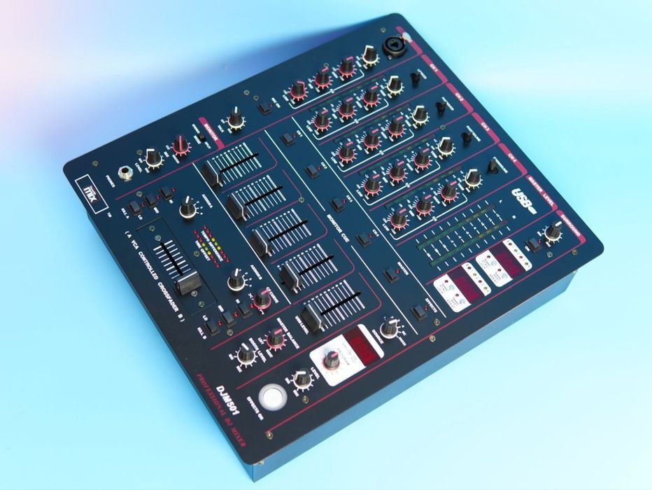 Професійний 5-канальний DJ-мікшер Soundmix DJM501 з USB та цифровими е