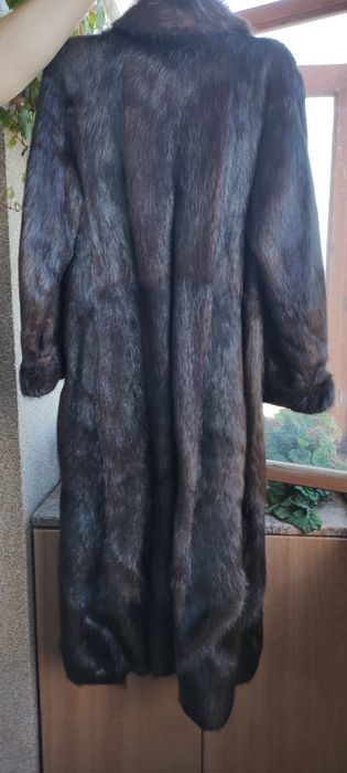 Шуба з хутра нутрії 48-50
