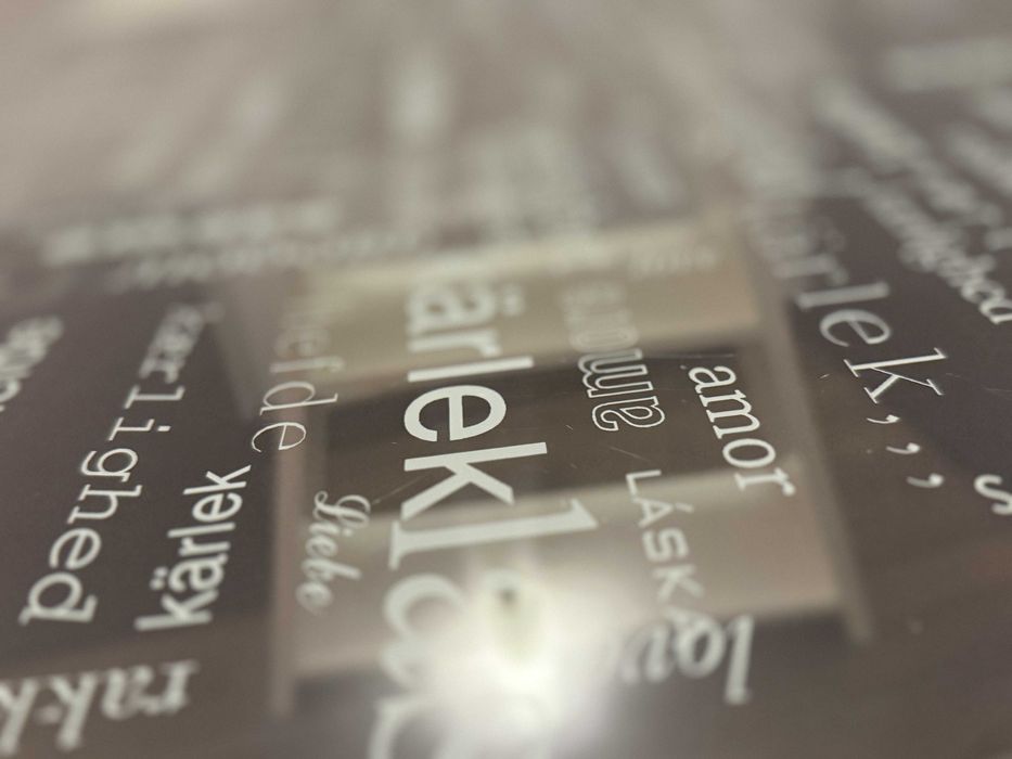 IKEA Table with Trestles and Glass Top64738836155267123