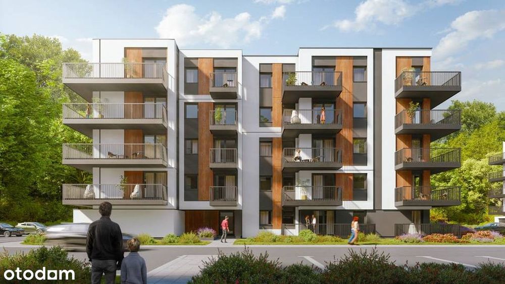 3-pokojowe mieszkanie 52m2 + balkon Bezpośrednio