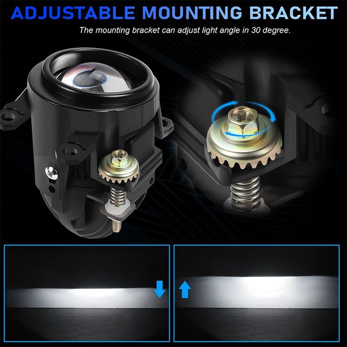 Bi-LED противотуманные фары Toyota Prius Hilux Camry Yaris Corolla птф