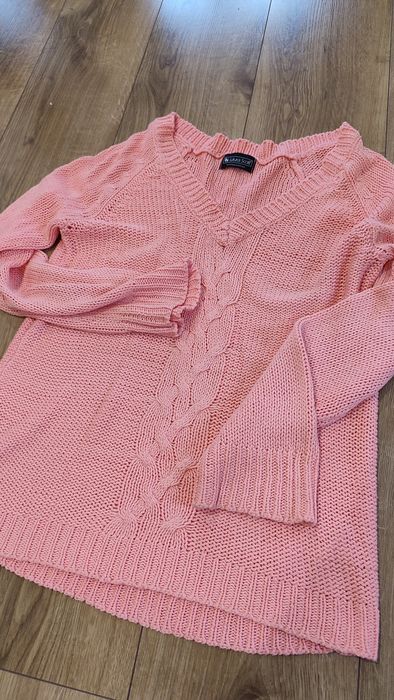 Sweterek z warkoczem 36/38