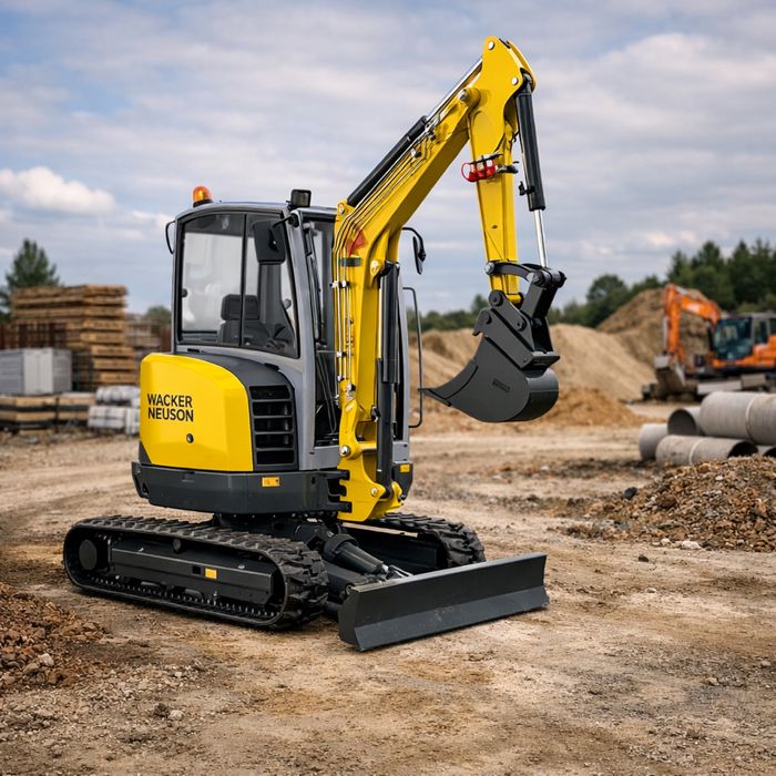Nowa minikoparka Wacker Neuson 2.6 t Volvo JCB kubota okazja