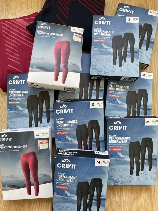Женский Комлект термобелья для женщины Crivit термоштаны