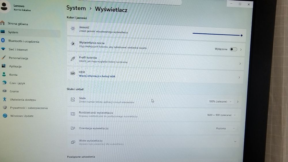 Komputer AIO Lenovo M73z I5 4x2,90G/DDR3 8G/SSD64G/HDD500G/DVD/Win11P
