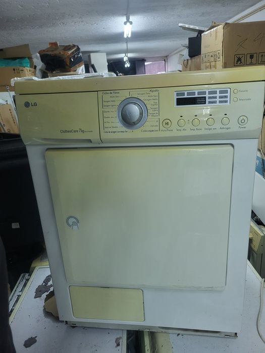 Várias máquinas de lavar e secar roupa com entrega e garantia