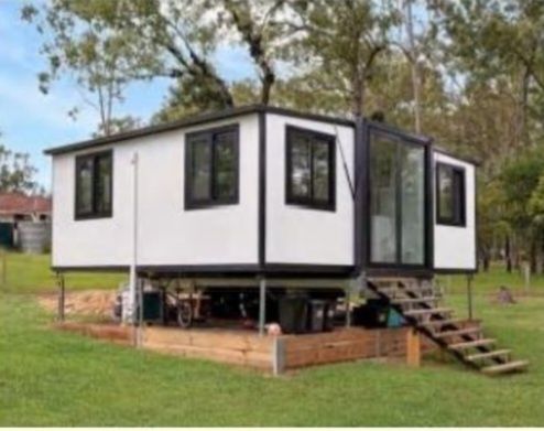 Casa  movel  expansível