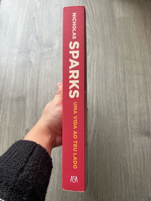 Livro Uma vida ao teu lado de Nicholas Sparks