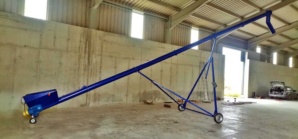 OD RĘKI DUŻA Żmijka do zboża fi 140 12m 14m 10m Podajnik ślimakowy