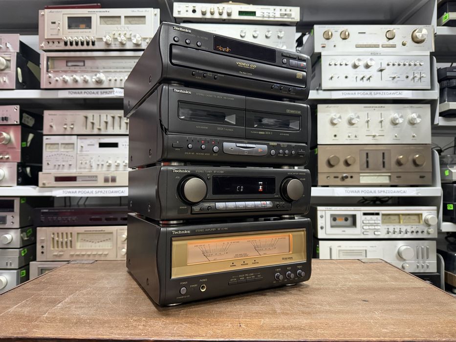 ‼️ Wieża Technics SE-VC1180 ze wskazówkami, Audio Room