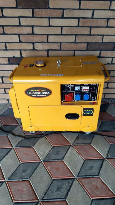 Новий дизельний генератор 1Фазний