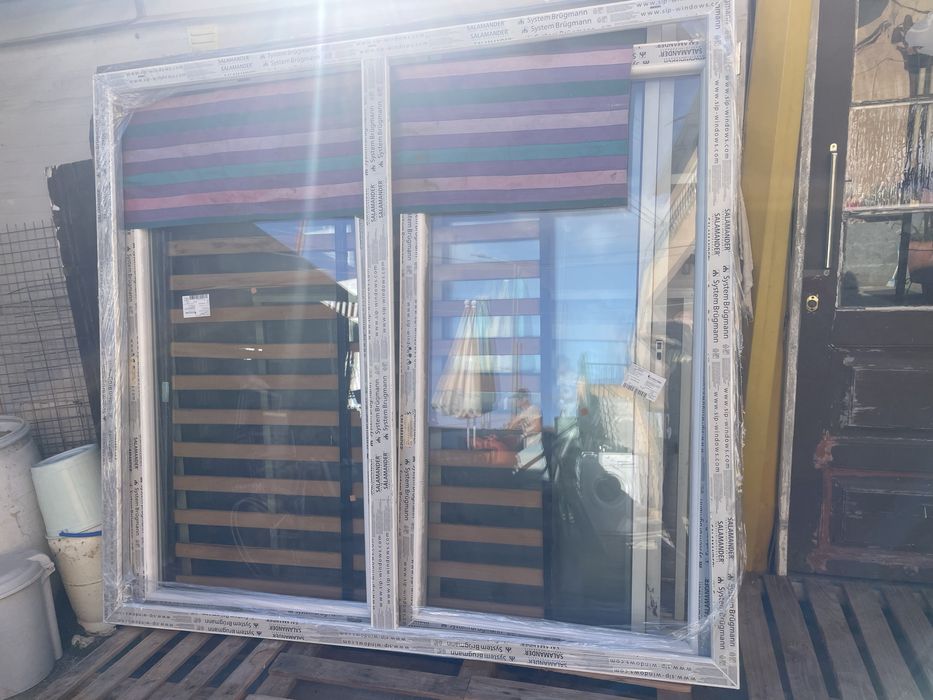 Janela em pvc 2 folhas