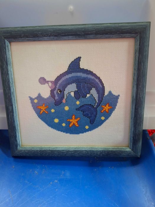 Quadro com golfinho