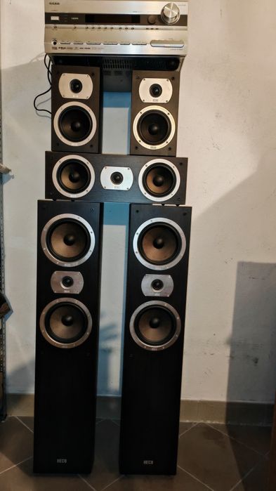 Sprzedam zestaw kina domowogo ONKYO I HECO
1.	Amplituner  ONKYO TX