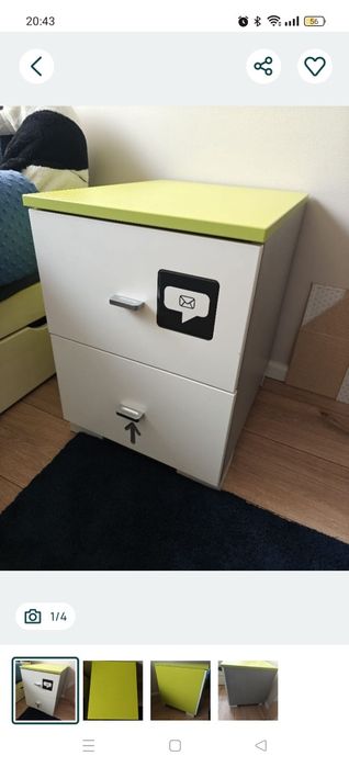 Kontener pod biurko z szufladami