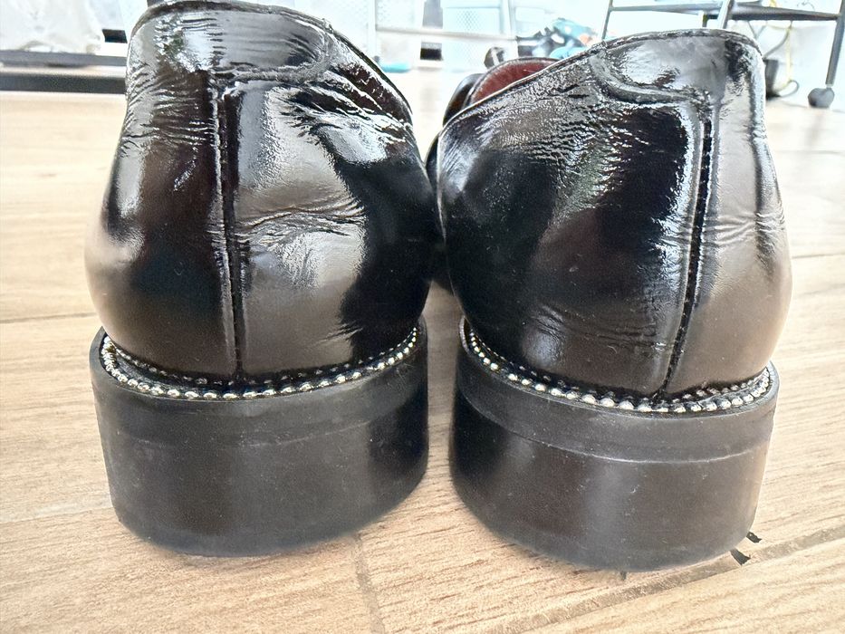 Buty damskie skórzane BOCCATO rozmiar 38 stan bdb