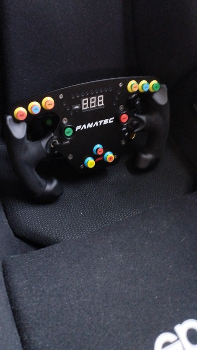 Fanatec club sport f1 esport V2 QR2 pro, podium advanced padle module