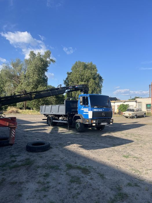 Послуги вантажним транспортом (самоскид, маніпулятор)