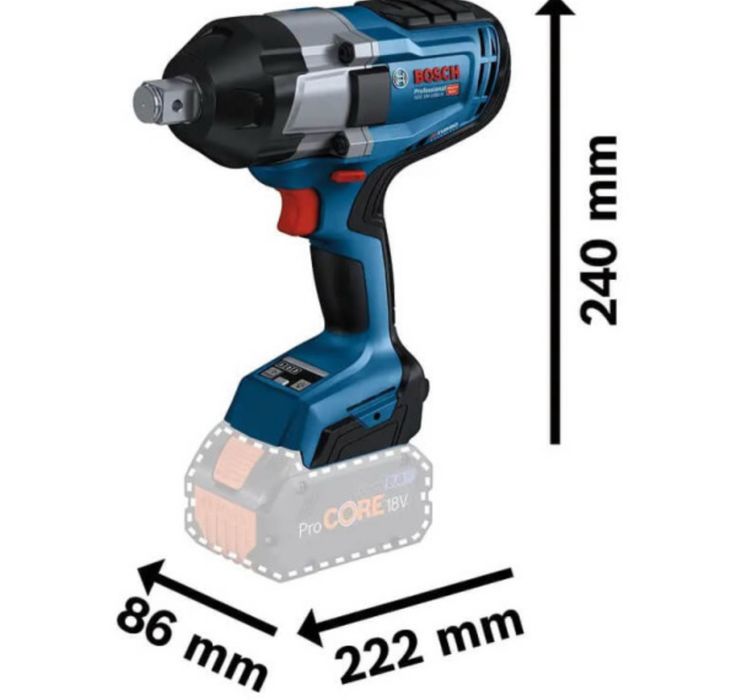 Крутий!  Ударний гайковерт  Bosch Professional GDS 18V-1050