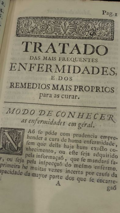 Tratado das mais frequentes enfermidades 1747