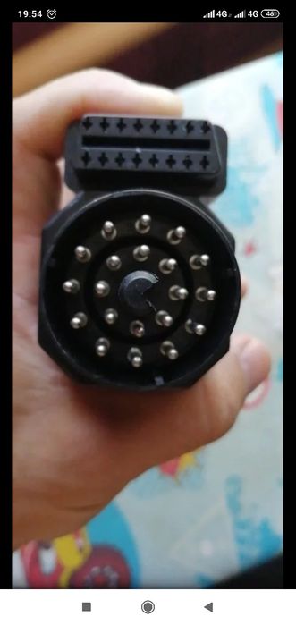 Cabo obd 2 adaptador para bmw 20 pinos para obd2 16 pinos