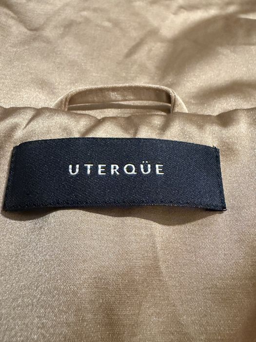 Uterque elegancki złoty płaszcz, rozmiar M