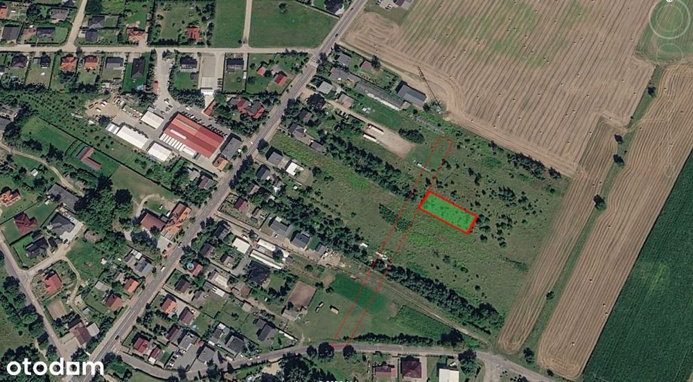 Działka budowlana w Pniewach