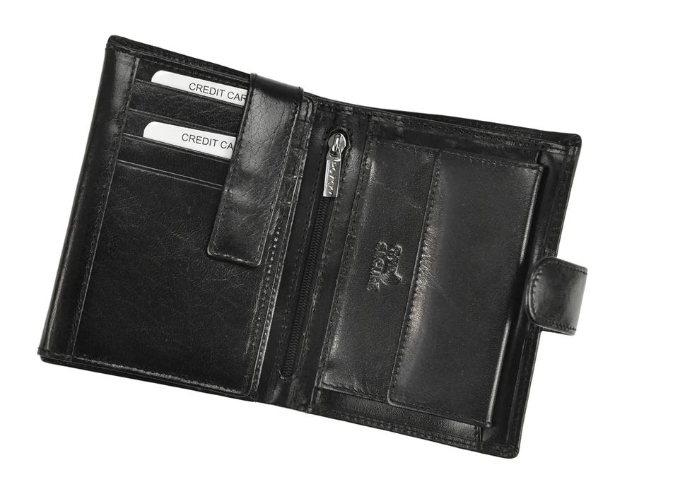 portfel męski rovicky rfid skóra naturalna brązowy