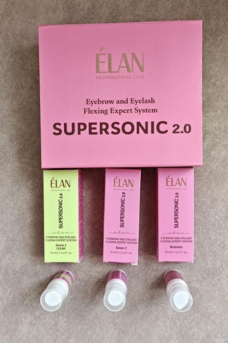 Elan supersonic zestaw do laminacji rzęs i brwi